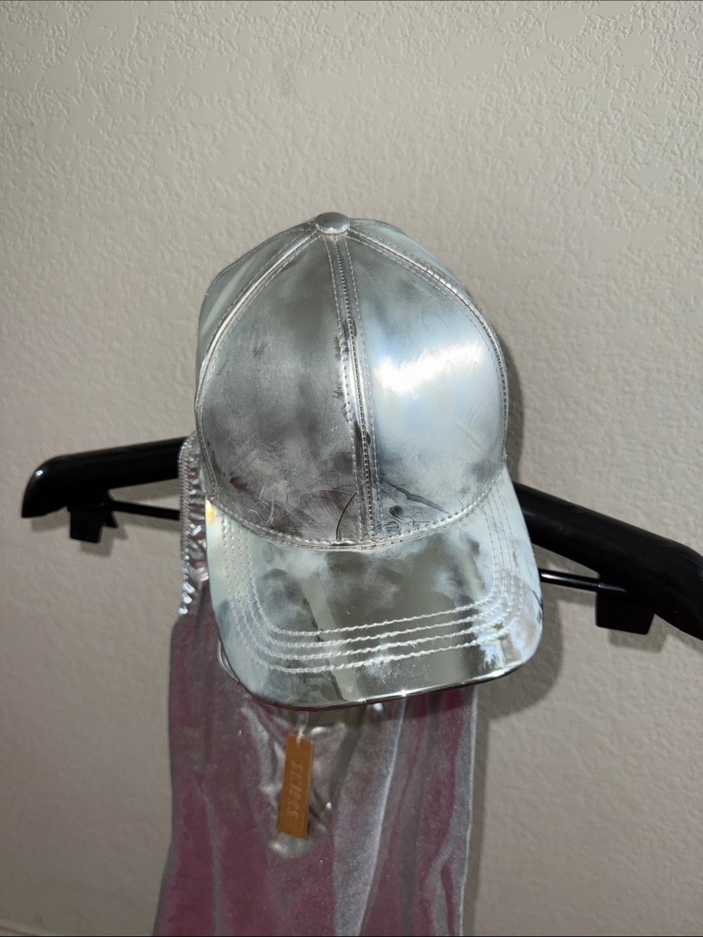 Metallic Silver Baseball Cap - Unbranded - Picture 5 of 9
